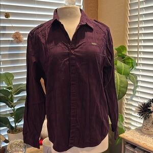 G by Guess Men's Purple Shirt